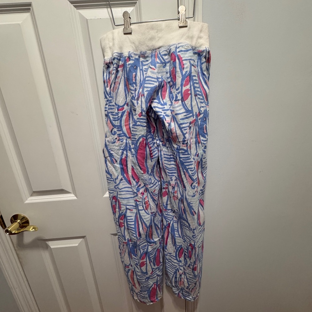 Lilly Pulitzer wide leg sailboat beach Pants size XS